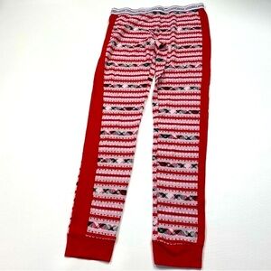 Victoria’s Secret Pink Pajama Pants Red Print Size Small